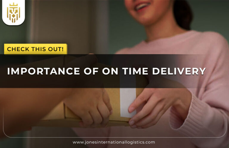 Importance of on time delivery